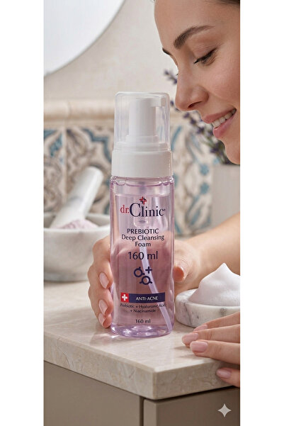 Dr. Clinic Dr.Clinic Prebiotic Facial Cleansing Foam Anti - Acne 160 ml