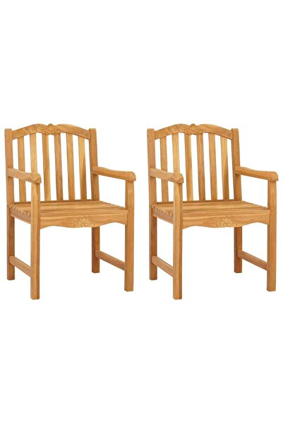 vidaxl Scaun pentru Grădină 2 pcs 58 x 60 x 93 cm