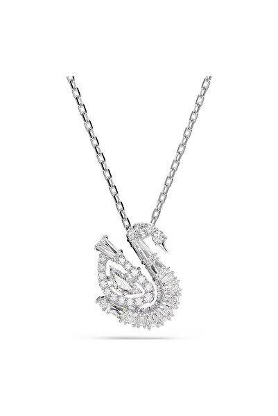 Swaroski Swan necklace, sparkling heart