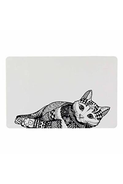 TakÇalıştır Plastik Mama Servis Altlığı 44x28 Cm