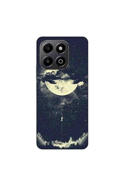 OEM Husa compatibila cu Honor X6b Silicon Gel Tpu Model Moon Climbing