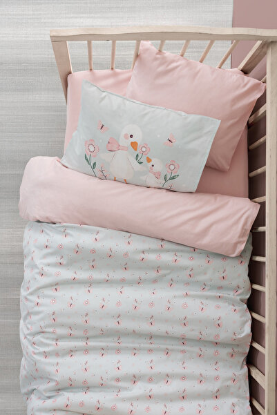 Cotton Box Bebek Nevresim Takimi Mamiduck Pembe