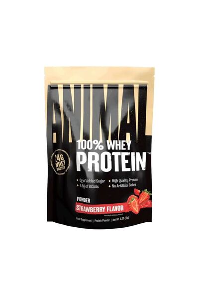 Universal Nutrition Whey Animal Protein 100% Whey Protein 1 kg Strawberry flavor