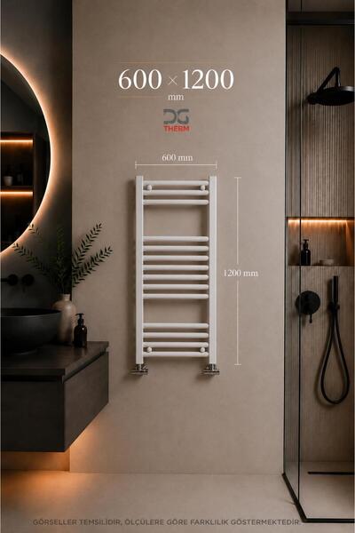 DG THERM 600*1200 Beyaz Havlupan 60*120 cm Banyo Havlupanı 16 Borulu