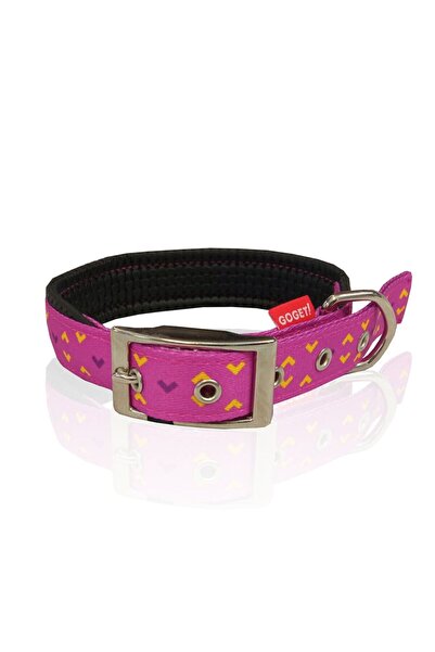 Pet Interest Motivo Κολάρο Σκύλου Rosa Ροζ XXLarge 2.5×60cm