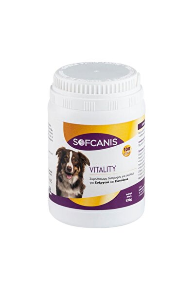 Sofcanis Vitality Συμπλήρωμα για Σκύλους για Ενέργεια & Ζωντάνια 120gr