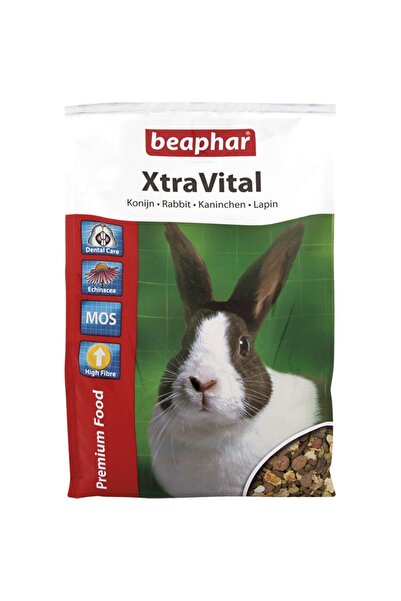 Beaphar X Vital Rabbit Τροφή Κουνελιών Μίνι 1kg