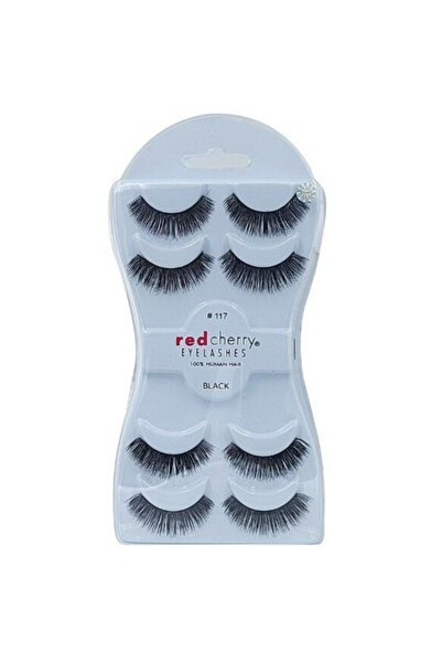 Red Cherry مجموعة رموش ريد شيري 4 أزواج رقم 117