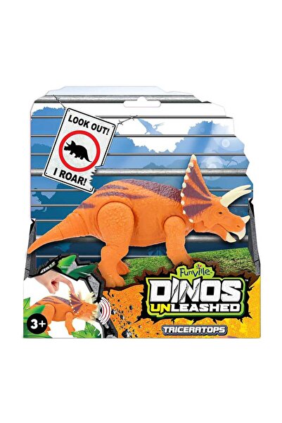 Dinos Unleashed Jucarie interactiva Dinos Unleashed, Dinozaur, Triceratops