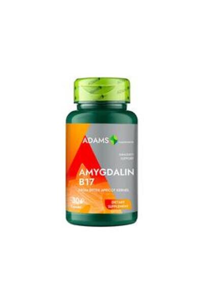 Adams Supplements Amigdalina B17 Amygdalin, 30 capsule