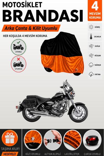 Cemku Double Black Top - Orange Bottom, Rear Bag Compatible Kuba Superlight 1...