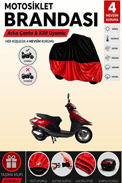 Cemku Double Black Top - Red Bottom, Rear Bag Compatible Arora Ar 100t 2A Spe...