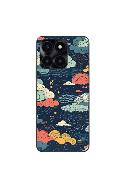 OEM Husa compatibila cu Honor X6a Silicon Gel Tpu Model Mystic Night Sky