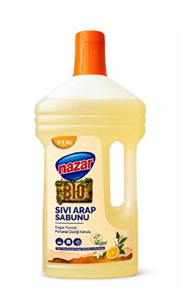 Nazar BİO PORTAKAL ÇİÇEĞİ KOKULU SIVI ARAP SABUNU