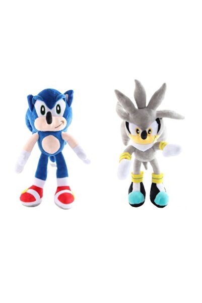 OEM Σετ 2 λούτρινων παιχνιδιών, SONIC και SILVER SONIC