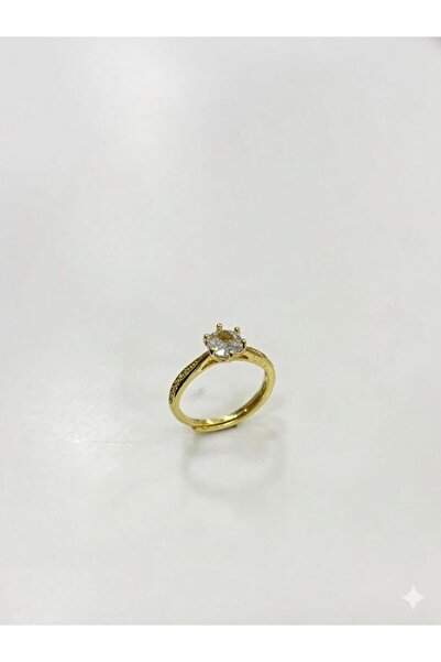 Mestore 6 Prong Stone Solitaire Ring