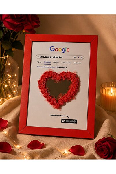 SHAMİRA Sevgililer gününe özel Google dünyanın en güzel kızı Güllü kalpli ayn...