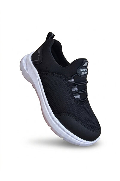 Elit North Blue 6010 Black Comfortable Lightweight Daily Boys' Sports Shoes