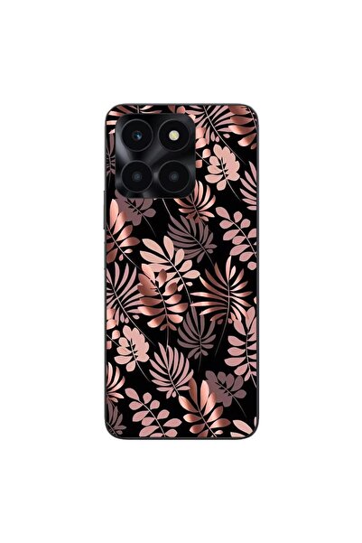 OEM Husa compatibila cu Honor X6a Silicon Gel Tpu Model Bronze Paradise