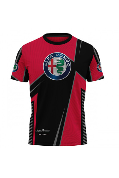 OEM Tricou barbati Alfa Romeo , maneca scurta multicolor D077