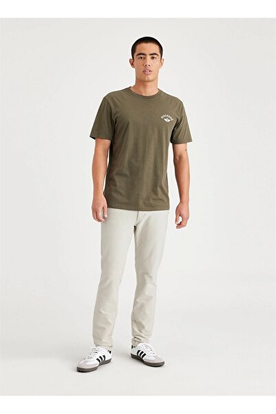 Dockers Skinny Fit Dar Paça Normal Bel Bej Erkek Pantolon A4264-0011