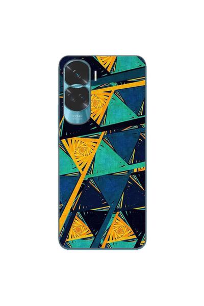 OEM Husa compatibila cu Honor 90 Lite 5G Silicon Gel Tpu Model Abstract Prism
