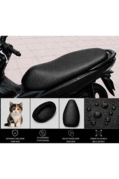 lawrenceshop Husă pentru șa motocicletei Asia Scooturk-100 Protecție impermea...