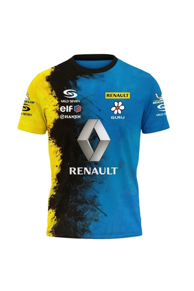 OEM Tricou barbati Renault , maneca scurta multicolor D205
