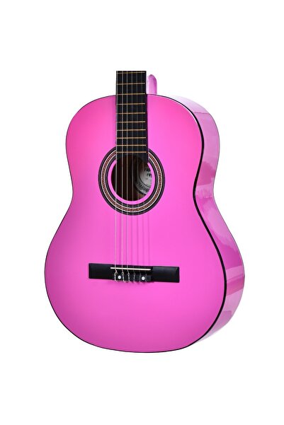 rapsodia reghin Chitara Clasica Roz 4/4 cu Husa si Tuner