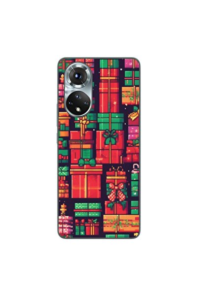 OEM Husa compatibila cu Honor 50 Silicon Gel Tpu Model Pixel Art Gifts