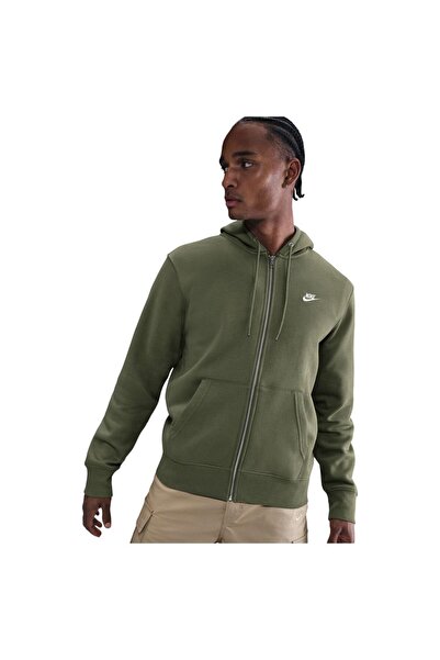 Nike Hanorac din fleece cu fermoar integral Mens Sportswear Club XXL