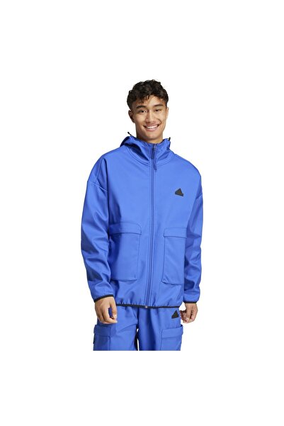 adidas Hanorac bărbătesc City Escape Premium cu fermoar integral S