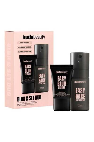 HUDA BB طقم هود.ا بيوتي المزدوج للإخفاء والتثبيت