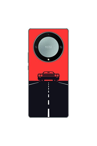 OEM Husa compatibila cu Honor Magic 5 Lite Silicon Gel Tpu Model Red Sky Musc...