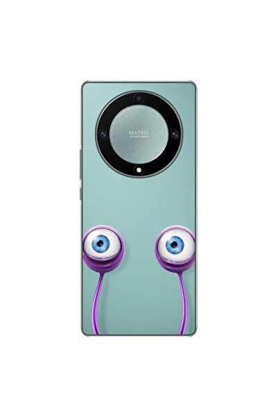 OEM Θήκη συμβατή με Honor Magic 5 Lite Σιλικόνης Gel TPU με σχέδιο Μάτια Σαλι...