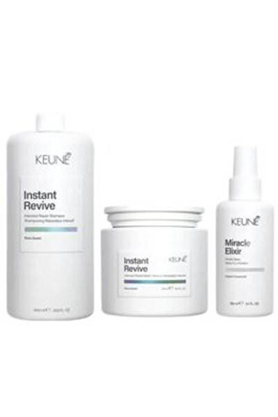 Keune Pachet Reparator pentru Par Deteriorat - Instant Revive Intensive Repai...