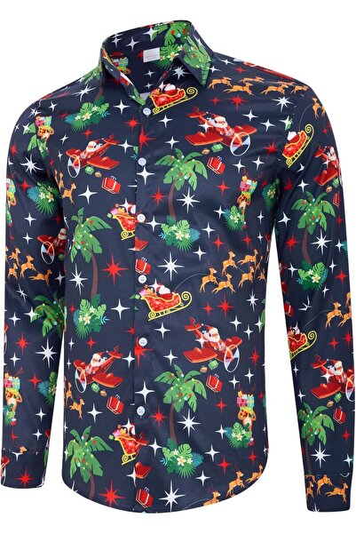 Other Alisister Men's Christmas Shirt, Funny 3D Print, Christmas and Casual S...