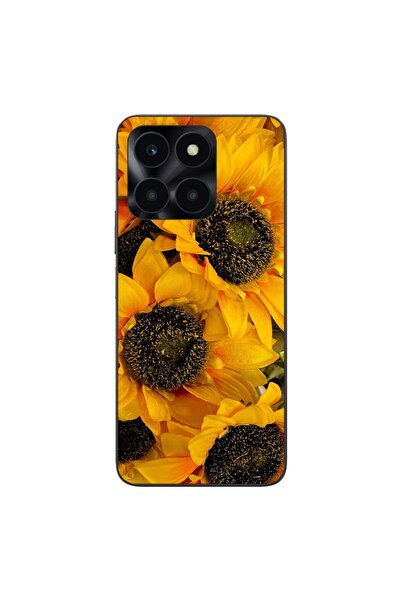 OEM Husa compatibila cu Honor X6a Silicon Gel Tpu Model Floarea Soarelui