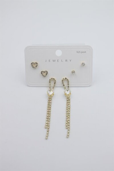 atastore2017 Multiple Set Earrings - Gold