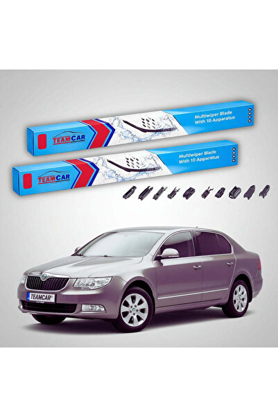 TEAMCAR Skoda Superb 3T4 2008-2015 Ștergătoare |   Set plat frontal – TeamCar ®