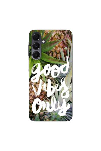 OEM Husa compatibila cu Samsung Galaxy A16 Silicon Gel Tpu Model Good Vibes Only