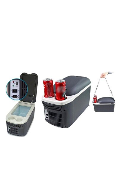 DLC Car Refrigerator 8 Liters for Cooling, Heating, and Food Preservation DLC...