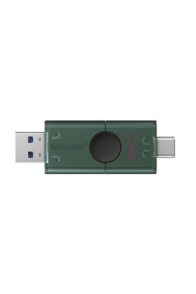 Kingston DTDEG2-128GB 128GB USB-A + USB-C 3.2 Gen 1 DataTraveler DuoG2 Flash ...