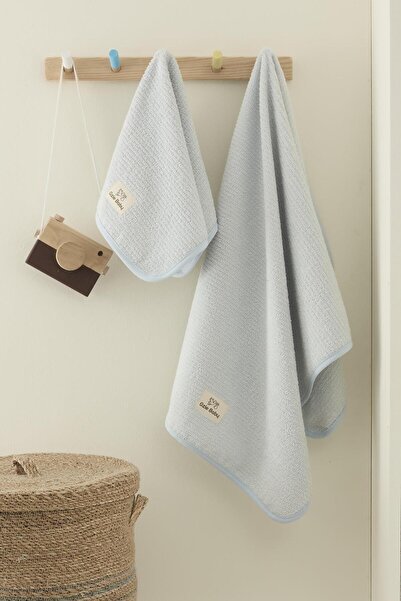 Semecca 100% Cotton Children's Towel Set 30X50 and 50X100