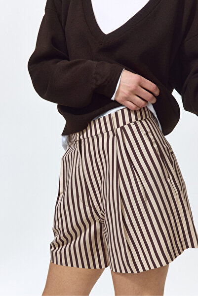 H&M Keten Karışımlı Şık Şort