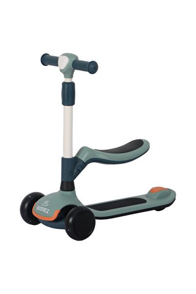Buddiez - 2-in-1 Robin Light Scooter - Orange & Green