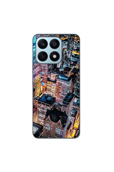 OEM Husa compatibila cu Honor X8a Silicon Gel Tpu Model Night City