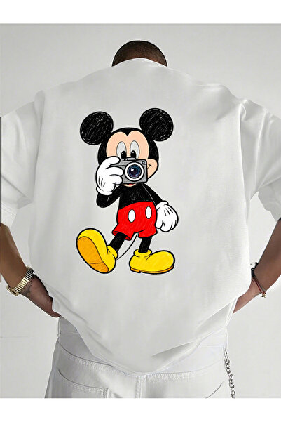 SAUDI DISNEYLAND disneyland Men and Women's 100% Cotton T-Shirt - Oversized C...