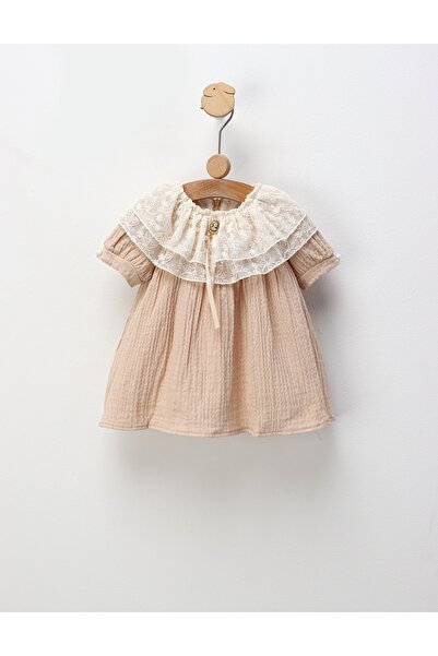 MiniKids Mareea dress, beige model