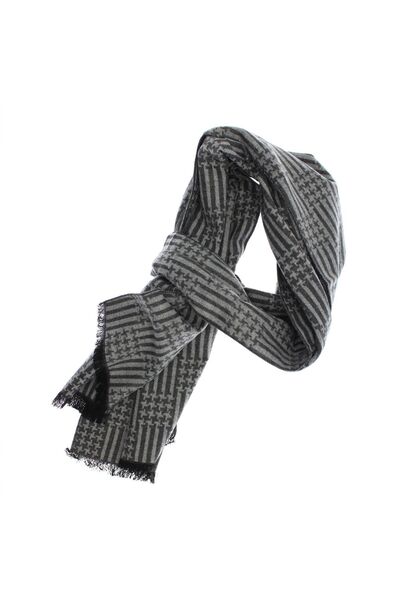 ButicCochet Eșarfă bărbătească, cașmir / pashmina, 30 x 188 cm, model liniar ...